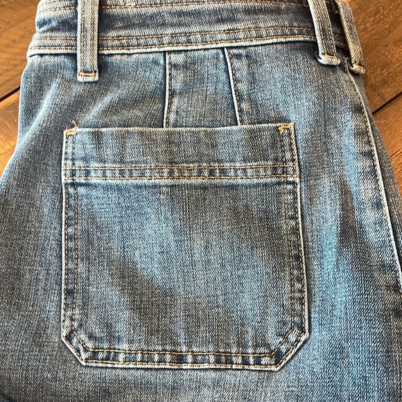 Talbots high rise wide leg crop Jean size 10 - Picture 5 of 9